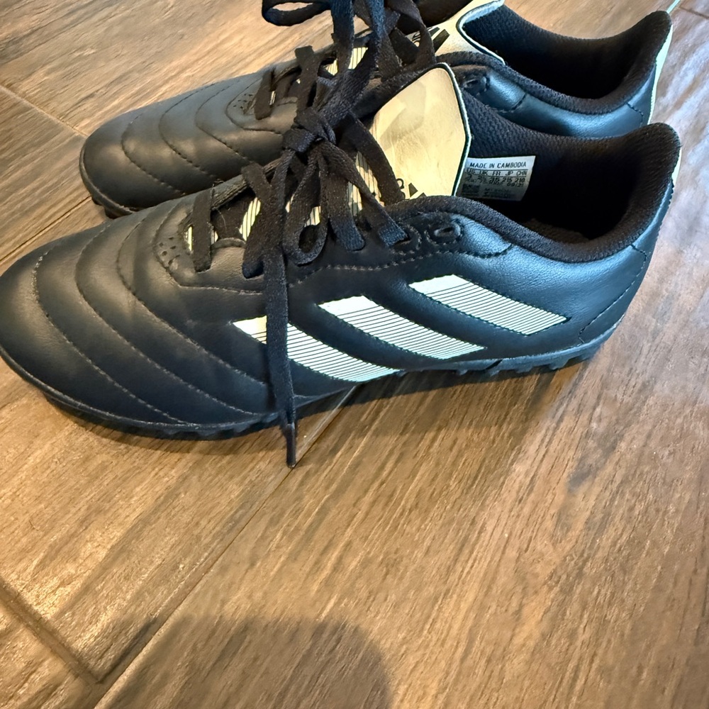Adidas Black Soccer Cleats
